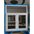 Wanjia nuevo diseño acabado en madera que cubre ventanas de PVC WJ-003